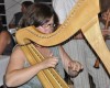 il y avait même une harpe !